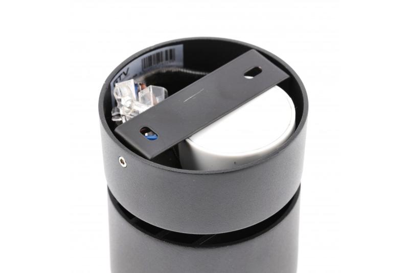 Διακοσμητικό LED φωτιστικό BIANCO 8W 680lm AC220-240V 50/60 Hz PF>0,9 Ra≥80 IP20 IK06 36° 4000K στρογγυλό μαύρο. 1208962672