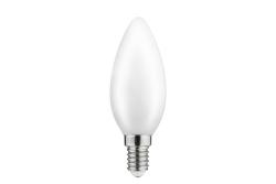 LED φως, ΗΜΙ-ΔΙΑΦΑΝΕΣ ΝΗΜΑ, C35, 4000K, E14, 4W, 420lm, AC220-240V/50-60Hz, RA>80, 360° 1208962691