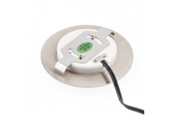 Διακοσμητικό LED φωτιστικό σκάλας ESCADA OB DC12V με στρογγυλό καπέλο από ανοξείδωτο γυαλί 0,8W 70lm 4000K, καλώδιο 150cm