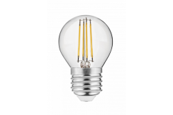 Πηγή φωτισμού LED FILAMENT, 3000K, G45, E27, 4W, AC220-240V/50-60Hz, RA>80,360°, 400lm, PF>0,5, 35mA 1208962776