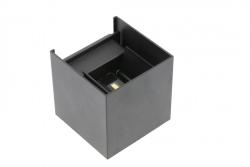 Διακόσμηση MISSOURI-K LED-λάμπα 7W 540lm AC220-240V 50/60 Hz PF>0.5 Ra≥80 IP54 IK08 4000K τετράγωνη μαύρη. 1208962994