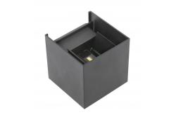 Decor Φωτιστικό LED MISSOURI-K 7W 540lm AC220-240V 50/60 Hz PF> 0.5 Ra≥80 IP54 IK08 4000K τετράγωνο γκρι. 1208962995