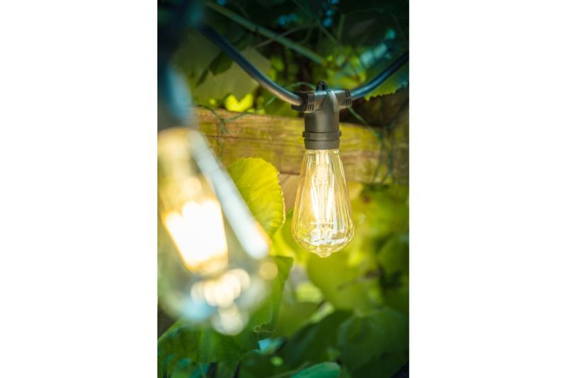 LED διακοσμητική λάμπα, νήμα Vintage, ST64, E27, 4W, 400lm, AC220-240V/ 50-60Hz, PF>0,5, 3000K 1208963178