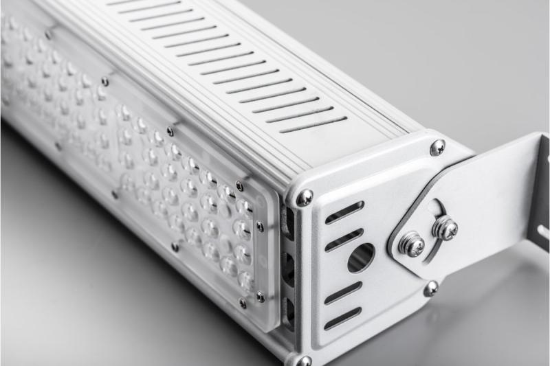 TEKSAS LED Highbay Lamp, 100W, 12000lm, AC100-240V, 50/60Hz, IP 65, γωνία δέσμης 60o, 4000K, γκρι 1208963207