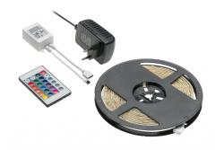 Κιτ Διακοσμητικής Ταινίας RGB LED 5μ 150LED με Υπέρυθρο Έλεγχο 1208963293