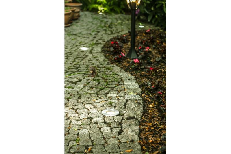 Deco Ενσωματωμένο φωτιστικό ράμπας ALFA-O μέγ. 50 W GU10 IP67 AC220-240V 50/60Hz inox 1208963695