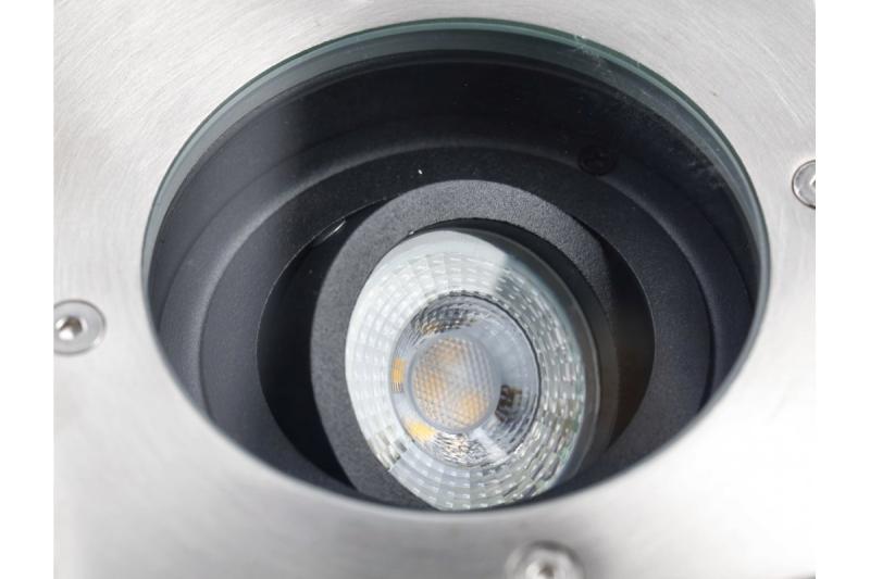 Διακοσμητικό INRUN LUMINAIRE BETA-O με ρυθμιζόμενη γωνία max. 50 W GU10 IP67 AC220-240V 50/60Hz ανοξείδωτο. 1208963698