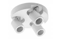 Διακοσμητικό φωτιστικό οροφής BLINK AC220-240V 50/60 Hz GU10 μέγ. 20W*3 IP20 τριπλό λευκό 1208963845