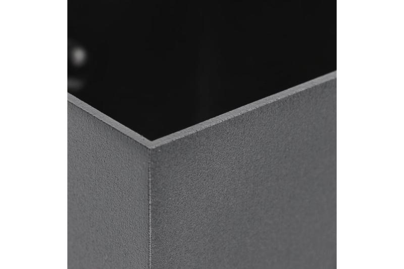 Διακοσμητικό φωτιστικό τοίχου CAMPIONE αλουμίνιο G9 IP20 μέγ. 40W IP20 τετράγωνο μαύρο. 1208963849