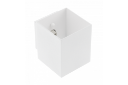 Διακοσμητικό φωτιστικό τοίχου CAMPIONE αλουμίνιο G9 IP20 μέγ. 40W IP20 τετράγωνο λευκό. 1208963850