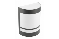 Decor ESO απλίκι τοίχου E27 MAX. 11W IP54 AC220-240V 50/60Hz μαύρο 1208963873