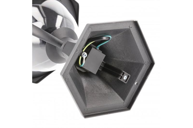 Διακόσμηση Φωτισμός Κήπου GRANDE-P 31 E27 MAX.60W IP54 AC220-240V 50-60Hz στύλος μαύρος. 1208963886