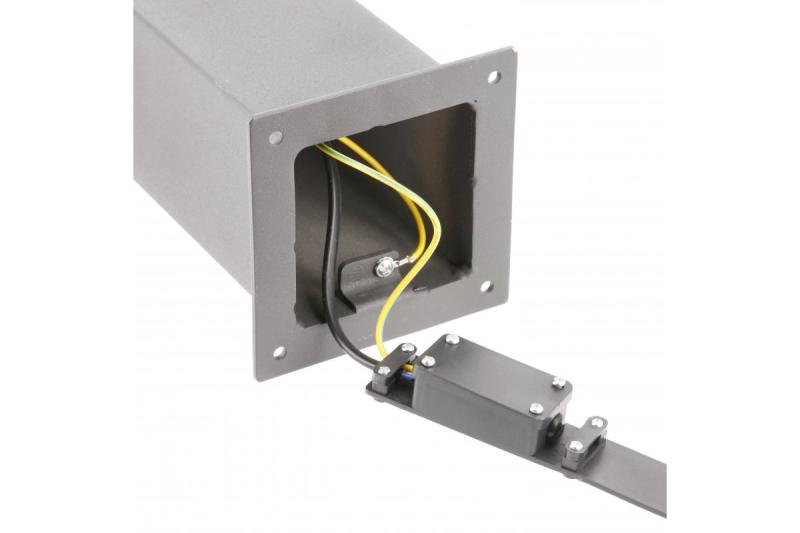 Διακόσμηση Φωτιστικό κήπου LARGO-P PIR 50 E27 MAX.15W IP44 AC220-240V 50-60Hz στύλος γραφίτη. 1208963920