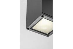 Deco Οροφής Φωτιστικό LENTO αλουμίνιο 100x130 IP54 max 35W τετράγωνο γραφίτης. 1208963923