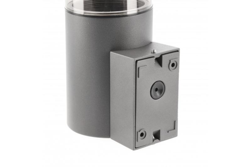 Διακοσμητικός Φωτισμός Κήπου MEDIO-AU E27 MAX.15W IP54 AC220-240V 50-60Hz απλίκα γραφίτης. 1208963937