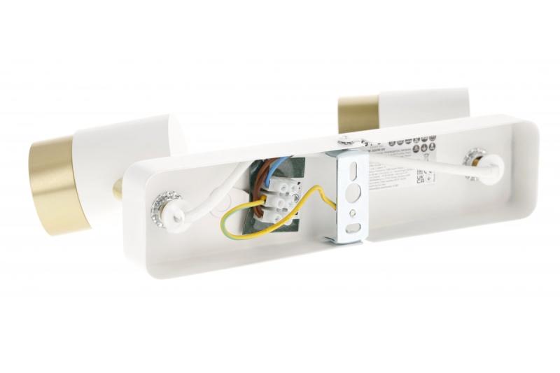 Διακοσμητικό Φωτιστικό Οροφής ORIO αλουμινίου 24,0x5,5x14,0 IP20 2*GU10 max. 50W στρογγυλό λευκό. 1208963964