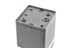 Διακοσμητικό Φωτιστικό Οροφής RIVEN αλουμίνιο 102x120 IP54 μέγ. 35W τετράγωνο γραφίτη. 1208963983