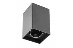 Διακοσμητικό Φωτιστικό οροφής RESTO PC 80x80x125mm IP20 max 20W τετράγωνο μαύρο. 1208963987