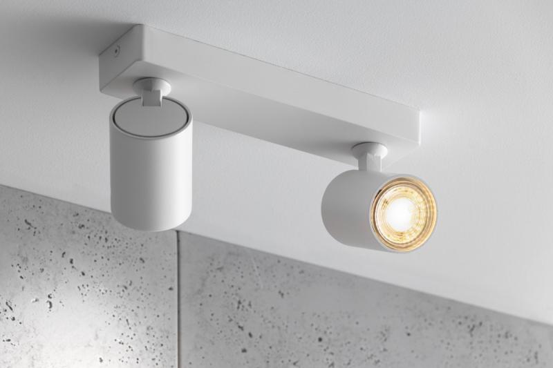 Στεφάνι οροφής SANTO αλουμινίου IP20 μέγ. 20W*2 διπλό στρογγυλό λευκό. 1208963998