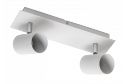 Διακοσμητικό φωτιστικό οροφής VENETO IP20 max. 20W 2 x GU10 στρογγυλό λευκό. 1208964037