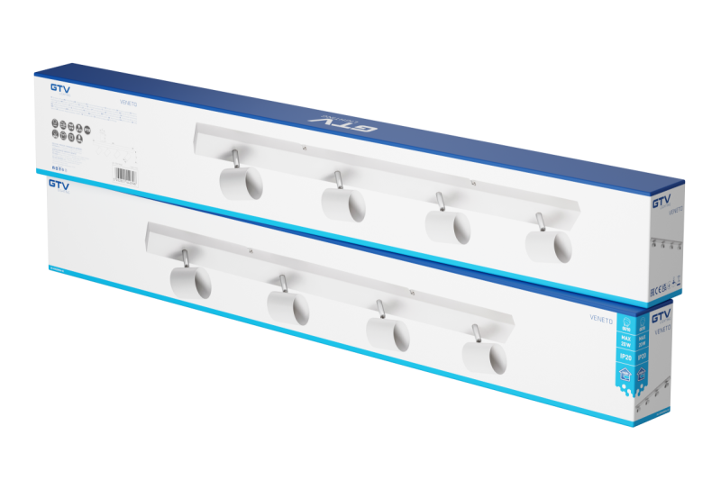 Διακόσμηση Οροφής VENETO IP20 max. 20W 4 x GU10 στρογγυλό λευκό 1208964041