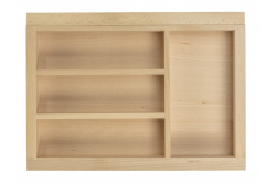 Decor Cutle Καλαθάκια για μαχαιροπίρουνα Ρυθμιζόμενο ένθετο για ντουλάπια 400-600 mm Χρώμα: Οξιά 1208966289