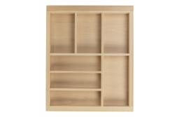 Διακοσμητική θήκη μαχαιροπίρουνων Cutle για την κουζίνα, ρυθμιζόμενο ένθετο για ντουλάπια 600-1000mm 1208966291