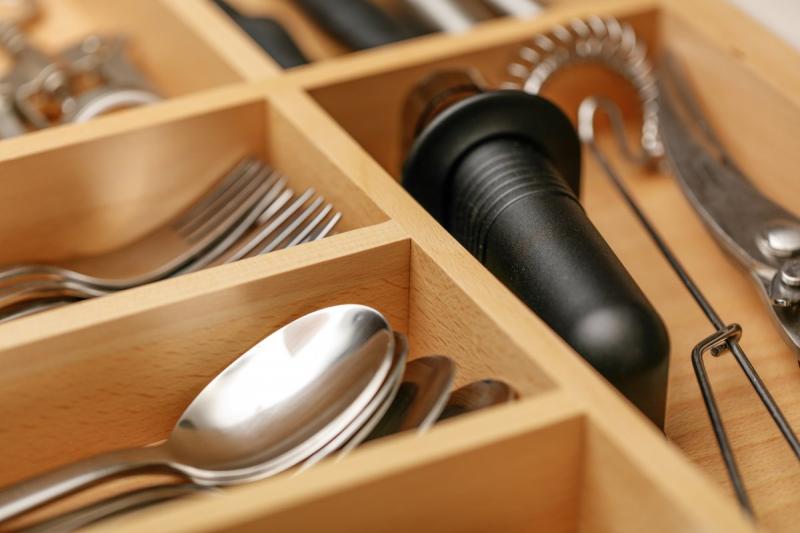 Διακοσμητική Θήκη Μαχαιροπίρουνων Κουζίνας Ρυθμιζόμενος Οργανωτής Μαχαιροπήρουνων 1208966292