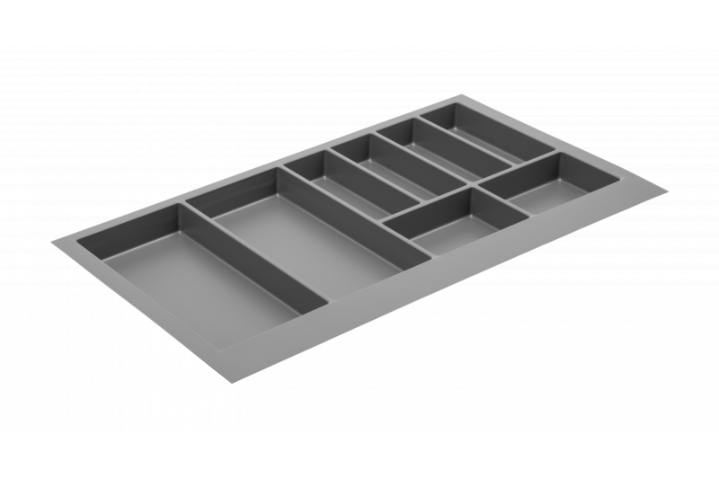 Decor Cutle Καλαθάκια για μαχαιροπίρουνα Εισαγωγή για συρτάρι κουζίνας 900 Ανθρακί 1208966382