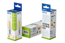 ΠΗΓΗ ΦΩΤΟΣ LED, ΦΙΛΑΜΕΝΤΟ, Α-G, C35, 2700K, E14, 5,8W, AC220-240V, 360°, 640lm, 50mA 1208966964