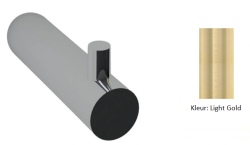 Waterevolution Flow γάντζος πετσέτας PVD Light Gold A150WGE