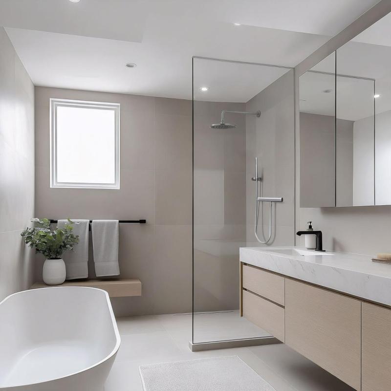 Waterevolution Flow θερμοστάτης ντους με σετ ντους από ανοξείδωτο χάλυβα T140TNIE