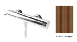 Waterevolution Flow θερμοστάτης ντους με σετ ντους PVD βουρτσισμένο χαλκό T140TNCPE