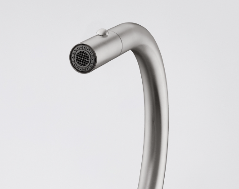 Φράνκε Mythos Masterpiece κουζίνας με J στόμιο και αποσπώμενο ψεκαστήρα, πλήρως από ανοξείδωτο χάλυβα 115.0711.554