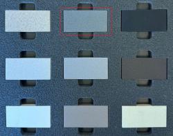 GraniteMy Universal νεροχύτες Δείγμα χρώματος Χαλαζίας Γρανίτη σκούρο γκρι 1208967250