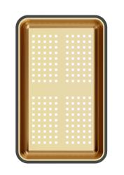 Quadri χάλκινο δοχείο απορριμμάτων 38x23 cm για νεροχύτες Newport 1208967505