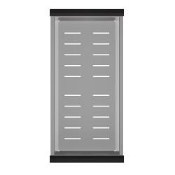 Quadri RVS υποδοχή απορριμμάτων 425x200mm για τους νεροχύτες 1208967516