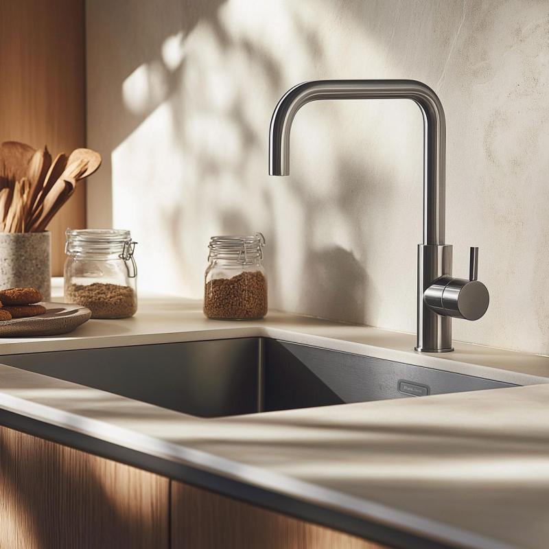 Pure.Sink Elite Steel Pure βρύση κουζίνας RVS PS8010-02