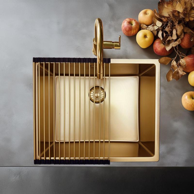 Pure.Sink Prestige ρολό για νεροχύτη Χρυσό PPGRM40-60