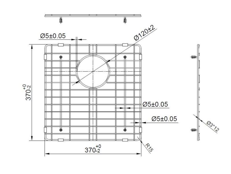 Pure.Sink Prestige υποστήριγμα 40 Χρυσό PPGGD40-60