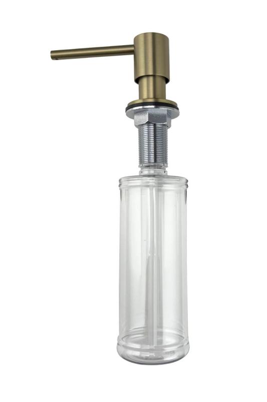 Η σαπουνοθήκη Pure.Sink Elite Steel Shine PVD βουρτσισμένο χρυσό PS9010-60