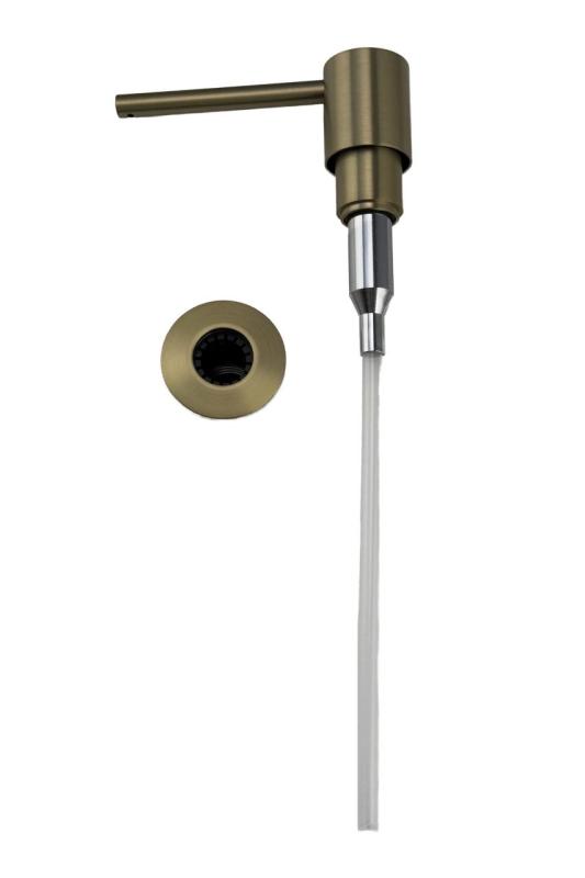 Η σαπουνοθήκη Pure.Sink Elite Steel Shine PVD βουρτσισμένο χρυσό PS9010-60