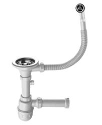 Quadri Λονδίνο Σετ Αποστράγγισης Μπουκαλιού Ανοξείδωτο Ατσάλι με Υπερχείλιση - 1208967766