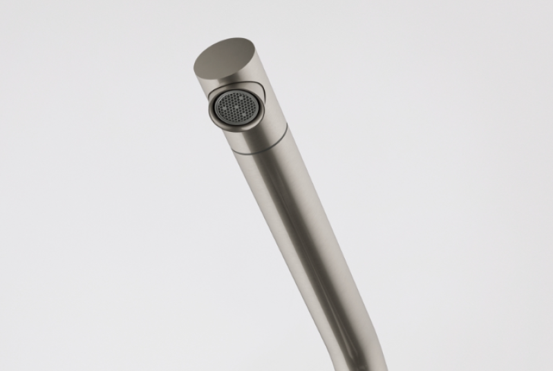 Φράνκε Active Twist Μπαταρία Μίξερ Μονού Χειριστηρίου Ανοξείδωτο Ατσάλι με Σταθερή Ροή και Ενσωματωμένο Χειρισμό Αποχέτευσης 115.0653.504