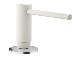 Φράνκε Active εντοιχισμένη διανομέας σαπουνιού κουζίνας γρανίτη Polar White Λευκό 112.0633.079