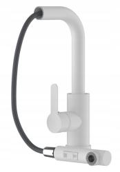 Graniteland Celeste Κουζινόμπρεστα Λευκό με Αποσπώμενη Ροή και Διπλή Λειτουργία Ντουζιέρας 1208969526