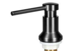 Ausmann Turt Ενσωματωμένος διανομέας σαπουνιού gun metal με δυνατότητα επαναπλήρωσης από πάνω 1208969721