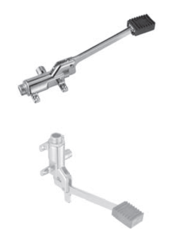 PB Pedal Line Πεντάλ χρωμίου για τοποθέτηση στο δάπεδο ή στον τοίχο 1208969729