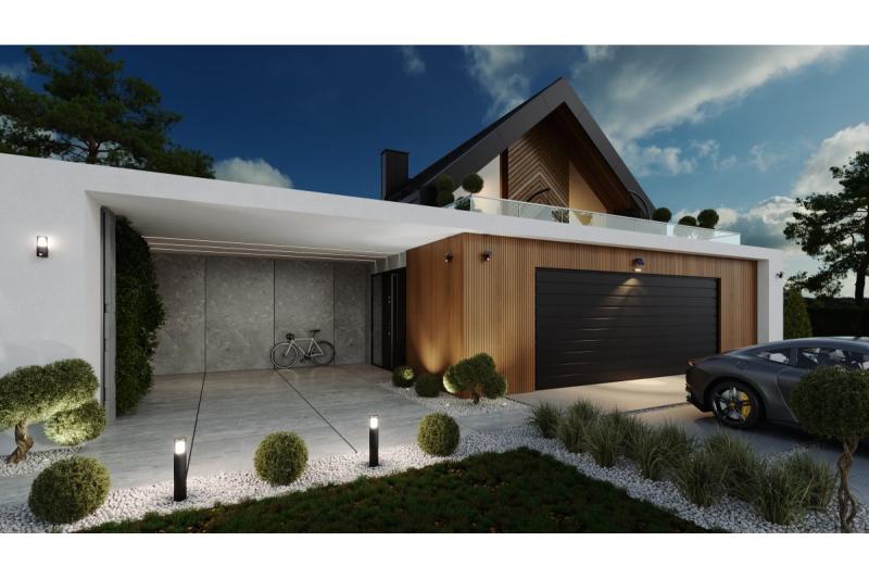 Φωτιστικό ηλιακού φωτός με αισθητήρα κίνησης και ανατολής DAVOS, LED, 1000lm, 4000K, 2000mAh, IP54, μαύρο