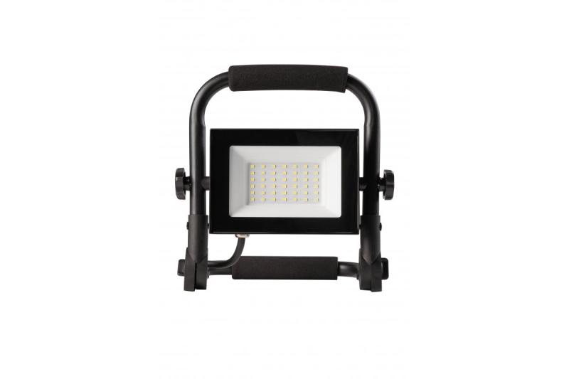 NELI Φορητός Προβολέας, LED, 30W, 2700lm, 6400K, AC220-240V, IP65, καλώδιο 1.5m